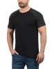 !SOLID Rundhalsshirt in schwarz