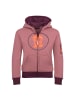 Trollkids Sweatjacke Sortland in frozen berry