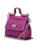 Dolce & Gabbana Pink Satin Handtasche