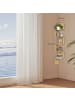 VASAGLE Eckregal Ellan in Eichenbeige - (B)20 x (H)126 x (T)20 cm
