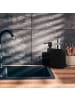 relaxdays 2 x Seifenspender Bad in Schwarz - 300 ml