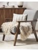 Beliani Schaffell MUNGO in Beige - (W) 63 x (H) 3 x (L) 95 cm