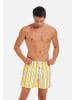 Gassa d’Amante Badeshorts Riccione in Gelb-weiss
