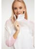 myMO ATHLSR Damen Windbreaker in Weiss Rosa