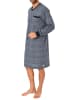 NORMANN Nachthemd langarm Bündchen print - 70196 in grau