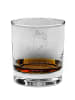 Mr. & Mrs. Panda Whiskyglas Robbe Sherlock mit Spruch in Transparent