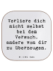 Mr. & Mrs. Panda gläseruntersetzer Spruch Selbstzweifel vermeide... in Weiß