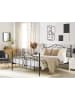 Beliani Doppelbett ANTLIA in Schwarz - (W) 148 x (H) 108 x (L) 209 cm