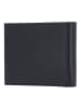 oxmox Leather Geldbörse RFID Schutz Leder 12 cm schwarz-freedom pigeon