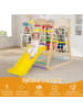COSTWAY Klettergerüst Indoor 4 in 1 in Bunt