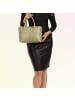 Toscanto Toscanto Umhängetasche, Handtasche Leder hellgrün ca. 32cm