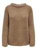 ONLY Strickpullover in Cocoa Créme