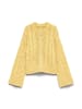 Vero Moda Strickjacke in Pale Banana