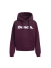 Bench Kapuzenpullover Sweater mt Kapuze Tealy in Plum