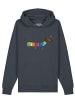 wat? Apparel Sweatshirt Regenbogen Dackel in India Ink Grey