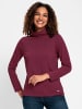 WITT WEIDEN Rollkragen-Shirt in bordeaux