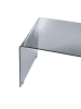 Beliani Couchtisch KENDALL in Schwarz - (W) 50 x (H) 40 x (L) 100 cm