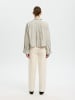 SELECTED FEMME Cropped Boxy Shirt in Pure Cashmere