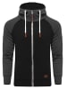 behype Sweatjacke HENRAY in Schwarz