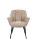 DUBI Möbel 2er-Set: Esszimmerstuhl Mika-Remo in Beige - (B)65 x (H)81 x  (T)66 cm