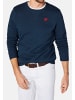 Polo Sylt Sweatshirt Basic in Dunkelblau