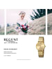 Regent Armbanduhr-Analog gold mittel (ca. 32mm) Regent Metallarmband