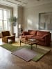 KADIMA DESIGN Teppich Wolle Handgetuftet HALLEIN Abstrakt Wohnzimmer Modern in Grün