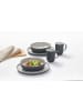 Ritzenhoff & Breker 6er Set Kaffeebecher Jasper 285 ml in grau