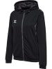 Hummel Hoodie Mit Reißverschluss Hmlauthentic Pl Zip Hoodie Woman in BLACK