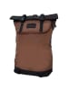 Doughnut Christopher Go Wild 18 - Rolltop Rucksack 45 cm (black x brown) in black x brown