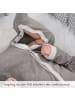 LaLoona Schlafanzug 2er Pack Strampler Pyjama Einteiler - Grau in grau