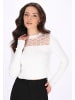 faina Women Sweater in white