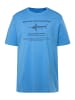 Boston Park Kurzarm T-Shirt in himmelblau