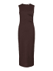 Vila Maxikleid in Coffee Bean