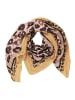 Betty Barclay Tuch mit Aufdruck in Taupe/Yellow
