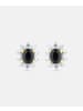 Diamant L'éternel Ohrstecker, mit Saphir, 375 Gelbgold