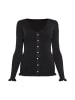 VIRITA Women Cardigan in Schwarz