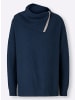 Heine Langarm-Pullover in dunkelblau