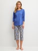 Calida Pyjama in deep cobalt