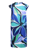 Betty Barclay Jerseykleid kurzarm in Blau/Grün