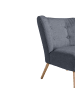 58 aufm Kessel SESSEL Kassi Bezug Flachgewebe Buche natur / denim