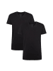 Bamboo Basics T-Shirt 2er Pack in Schwarz