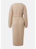 comma Kleid in 82W2_sandfarben