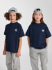 Hummel T-Shirt Hmlloose Lebensstil Kinder in DARK SAPPHIRE