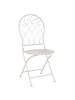 Beliani 3-tlg Bistro Set STIFFE in Weiß