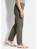 GOLDNER Kurzgröße:  Jerseyhose mit Schlupfbund in salbei
