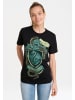 Logoshirt T-Shirt Harry Potter - Slytherin in schwarz