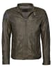 Mustang Lederjacke Cooper in khaki