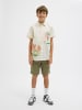 JACK & JONES Junior Cargo Shorts in Olive Night