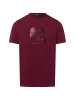 Karl Lagerfeld T-Shirt in bordeaux